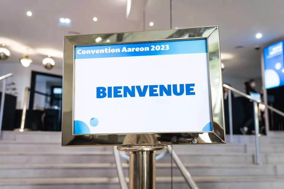 convention Aareon 2023 bienvenue